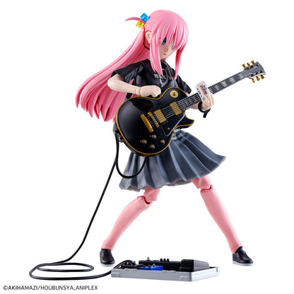 Maqueta de Hitori Gotoh con guitarra eléctrica negra - 4