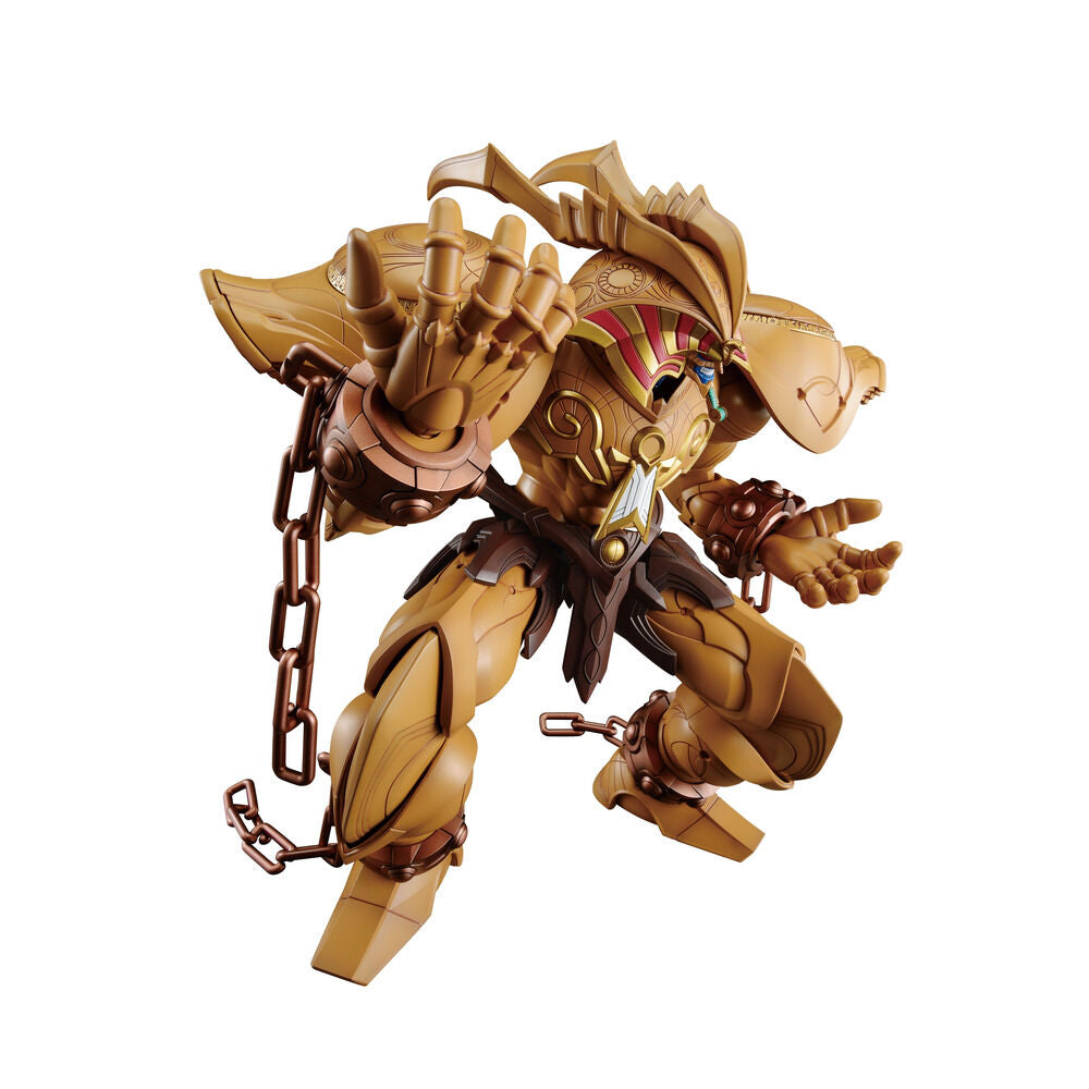Maqueta Legendary Exodia Incarnate de Yu-Gi-Oh! con armadura dorada y cadenas - 3