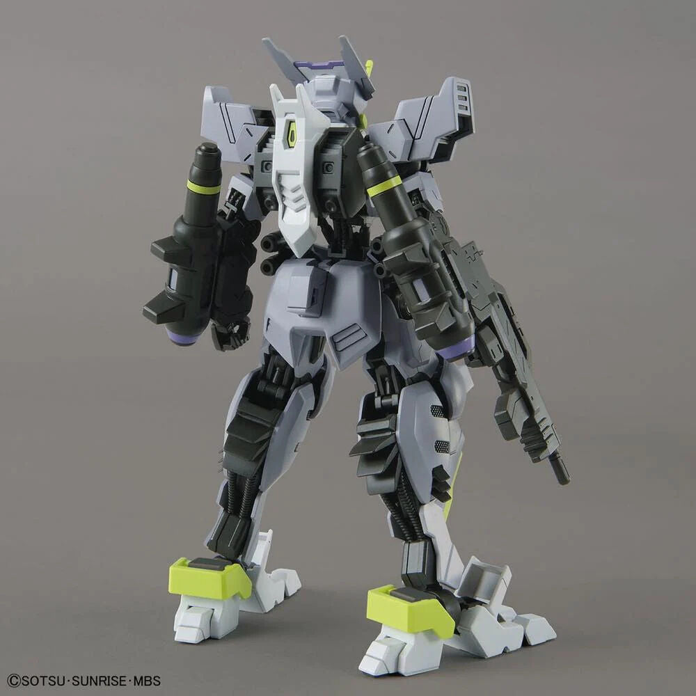 Maqueta HG 1/144 Gundam Asmoday de BANDAI HOBBY en gris, blanco y verde - 3