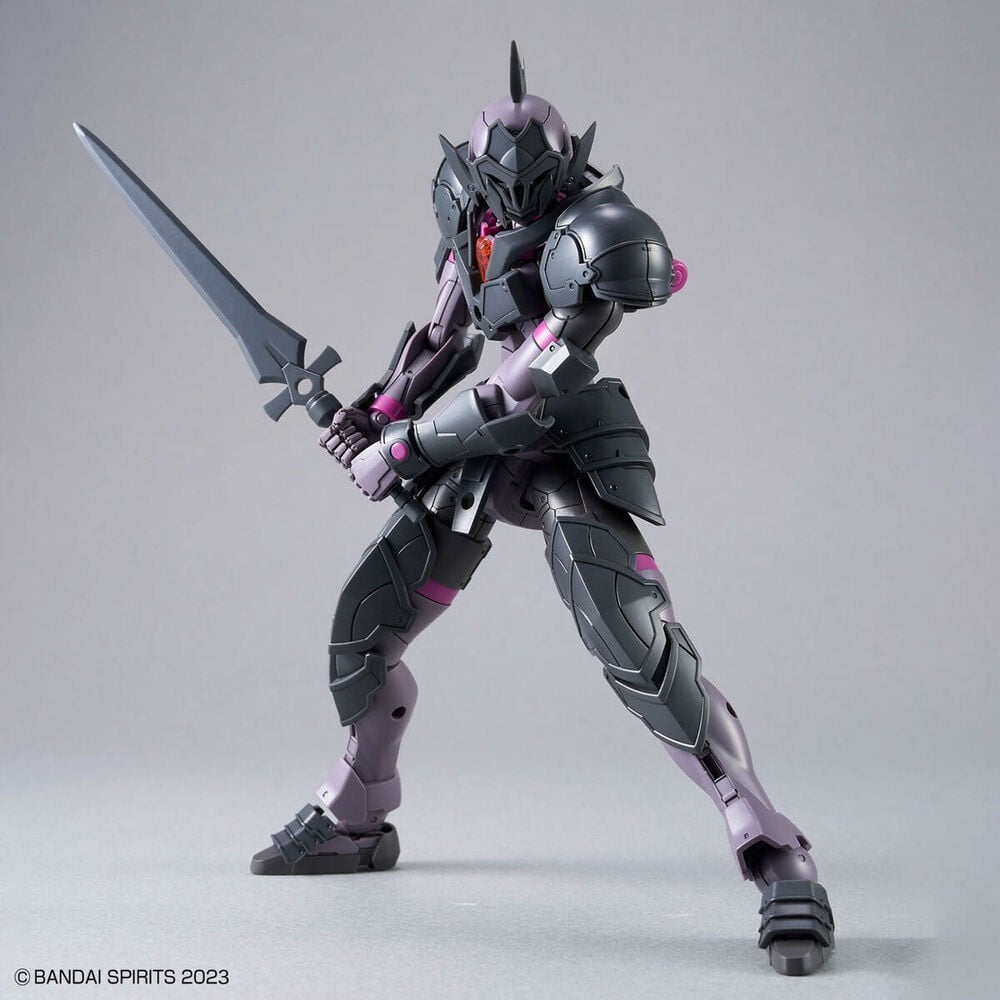 Maqueta 30MF Rosan Knight con armadura oscura, espada y escudo - 3