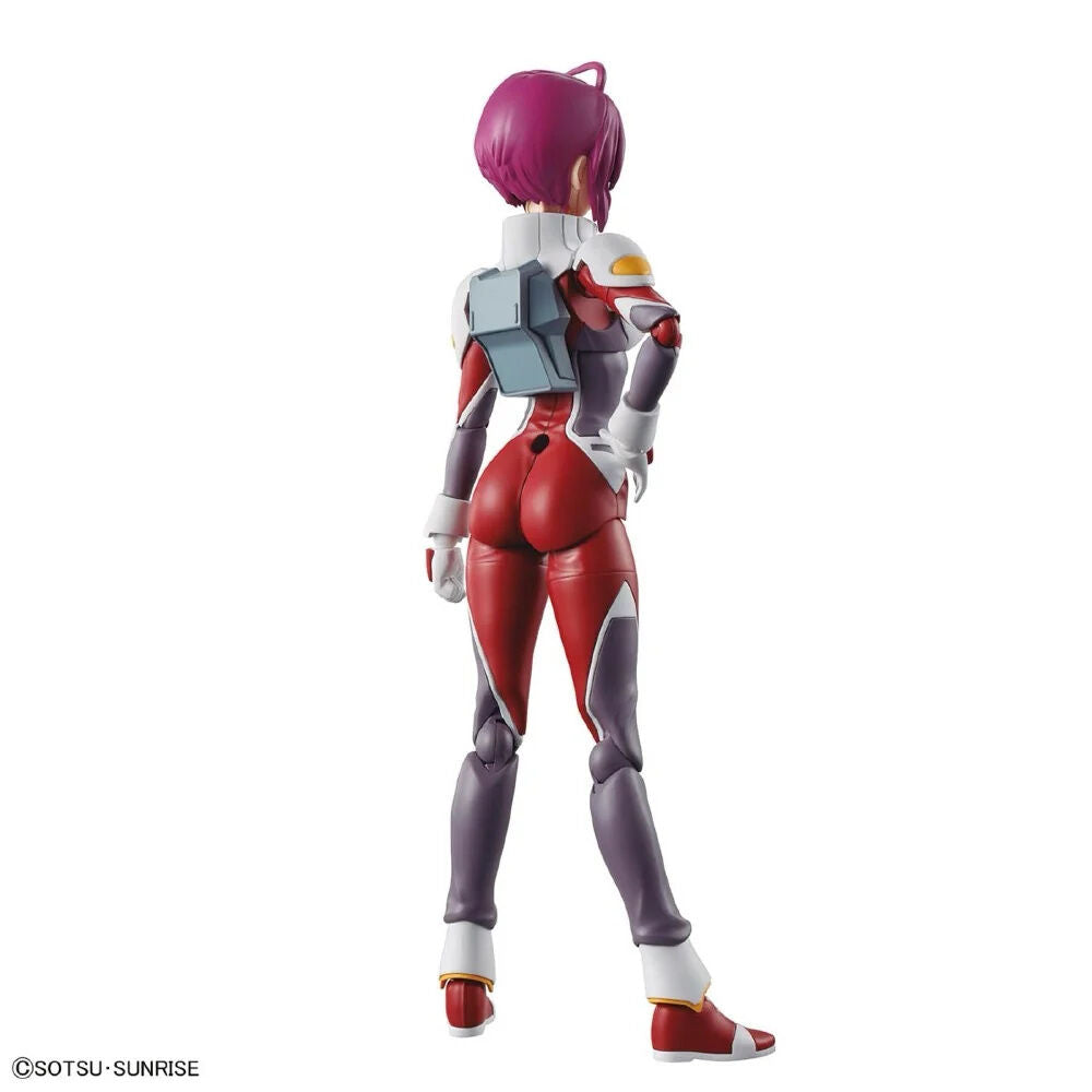 Maqueta Figure-rise Standard de Lunamaria Hawke con traje rojo y blanco - 4