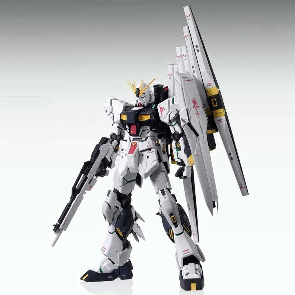 Maqueta MG 1/100 RX-93 Nu Gundam Ver. Ka en blanco y negro - 4