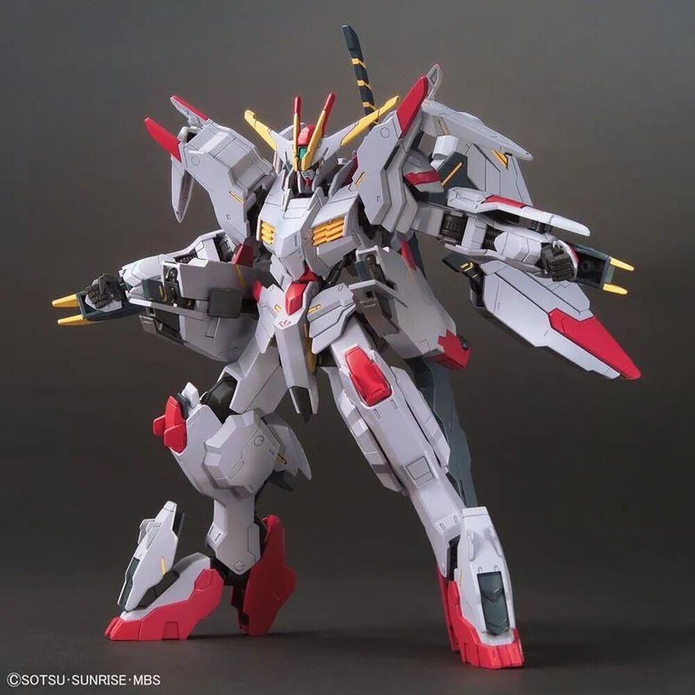 Maqueta HG 1/144 Gundam Marchosias en blanco y rojo - 4