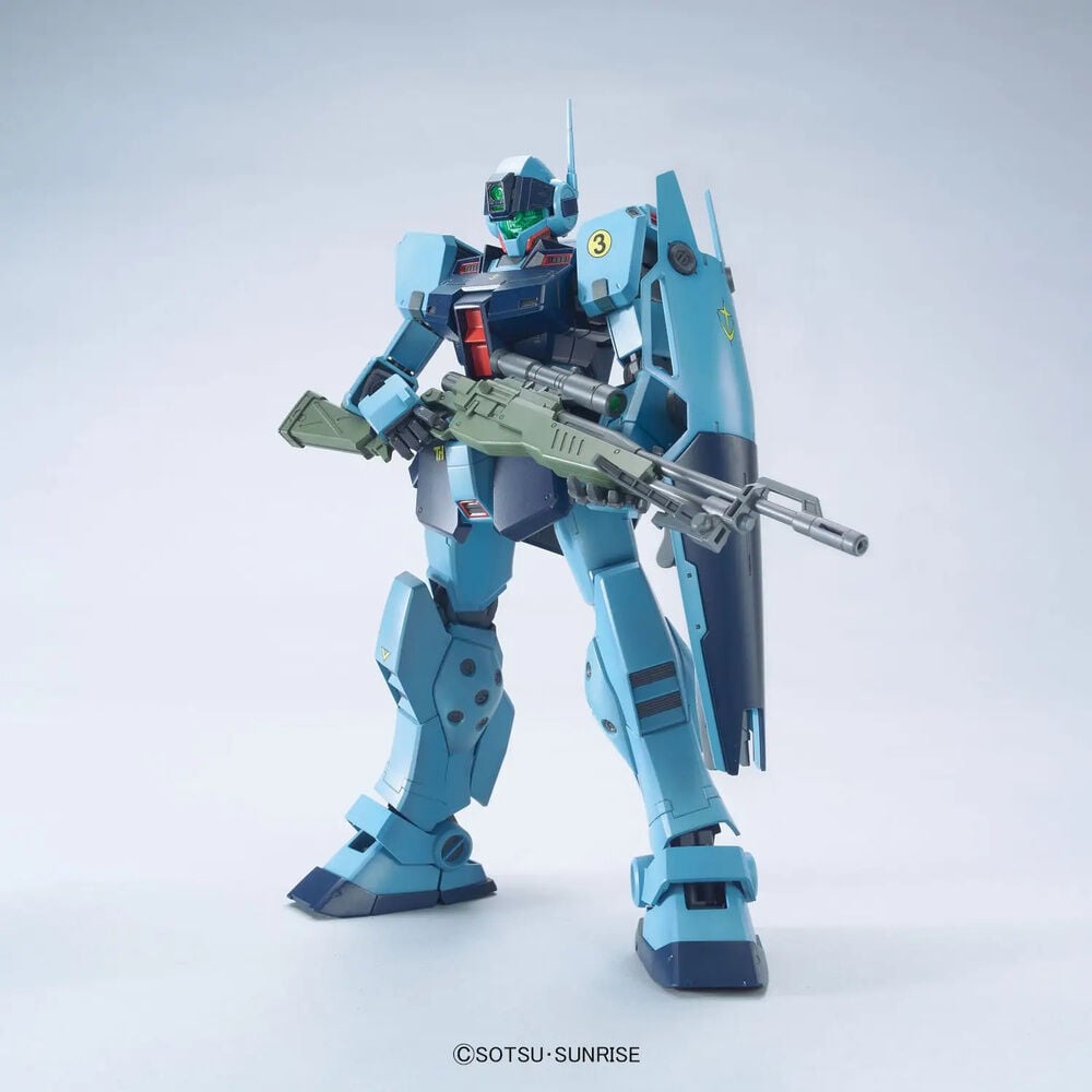 Maqueta MG 1/100 RGM-79SP GM Sniper II de Gundam 0080 con rifle de precisión - 4