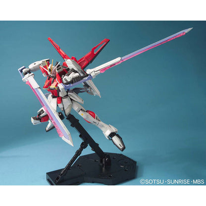 Maqueta MG 1/100 Sword Impulse Gundam montada con escudo y espadas - 5