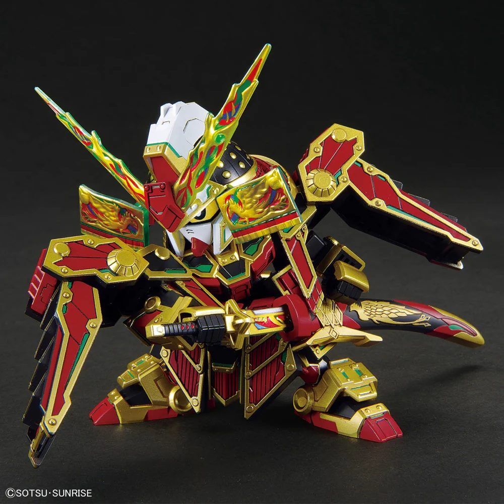 Maqueta SD Musha Gundam The 78th con armadura samurái multicolor - 3