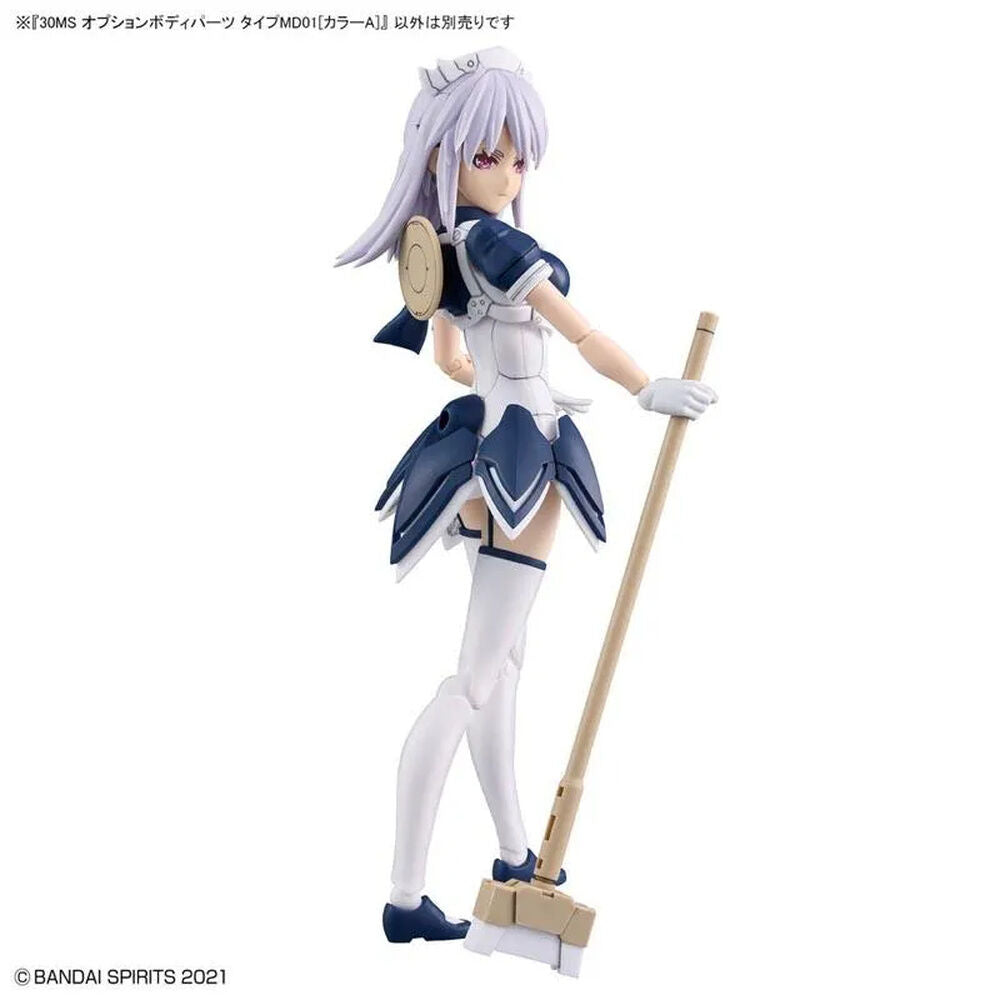 Maqueta 30MS Option Body Parts MD01 Color A en blanco y azul marino - 5