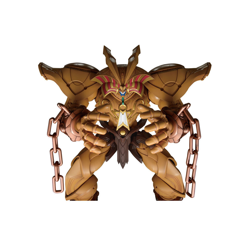 Maqueta Legendary Exodia Incarnate de Yu-Gi-Oh! con armadura dorada y cadenas - 5