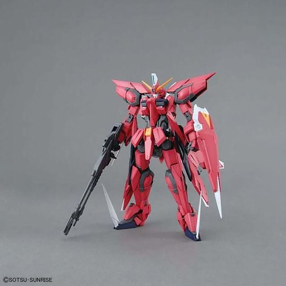 Maqueta MG 1/100 GAT-X303 Aegis Gundam en rojo y negro - 5