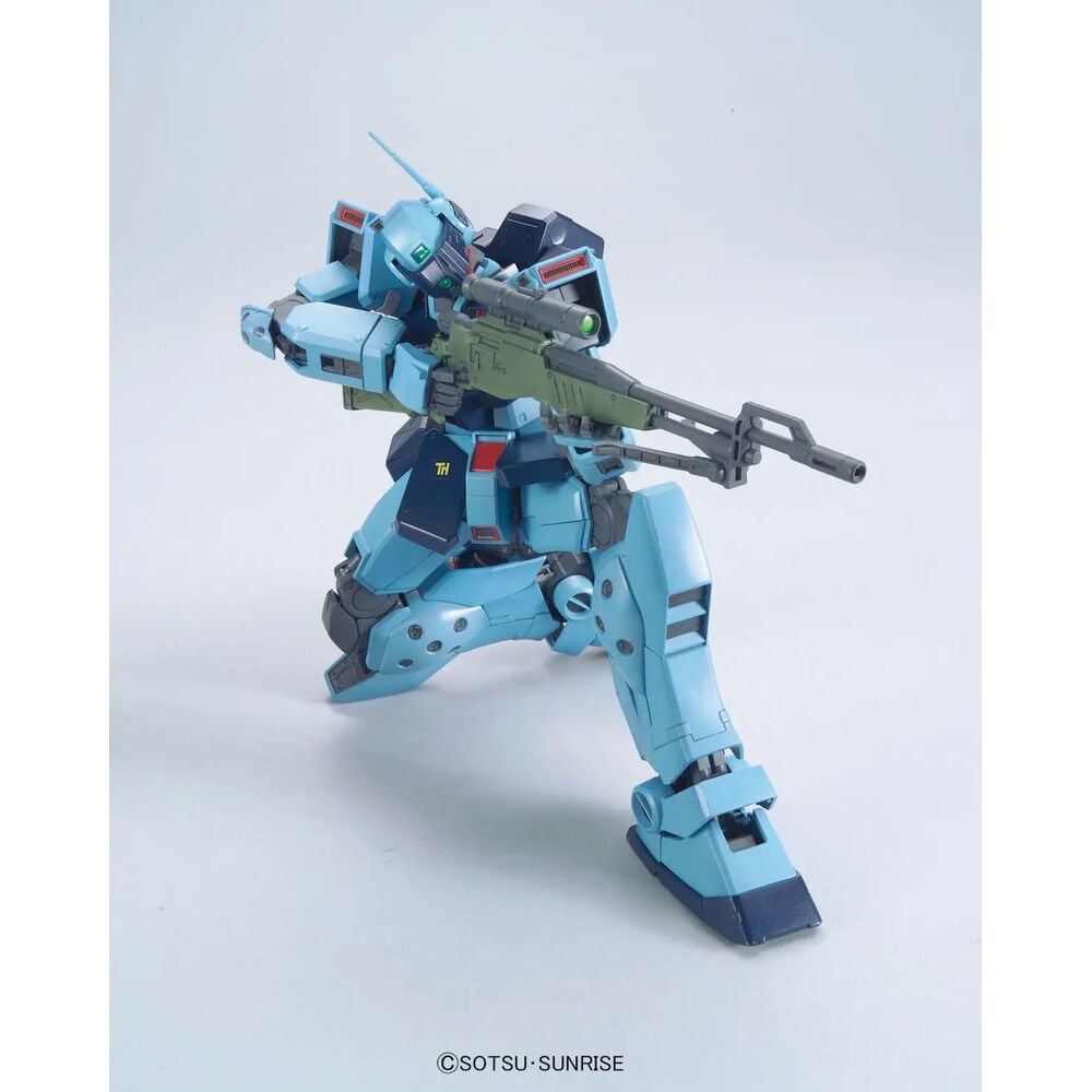 Maqueta MG 1/100 RGM-79SP GM Sniper II de Gundam 0080 con rifle de precisión - 5