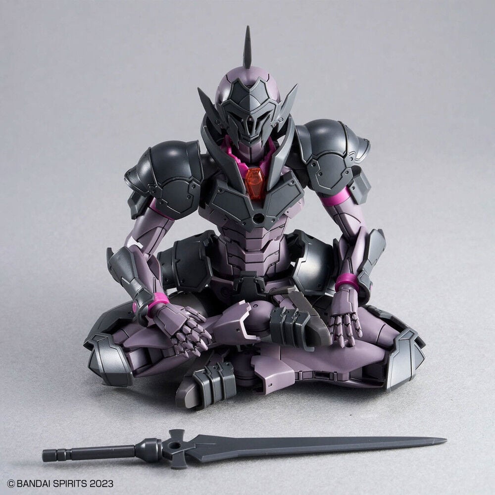 Maqueta 30MF Rosan Knight con armadura oscura, espada y escudo - 5