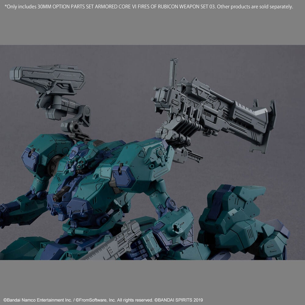 Maqueta BANDAI 30MM Armored Core VI Weapon Set 03 - 5