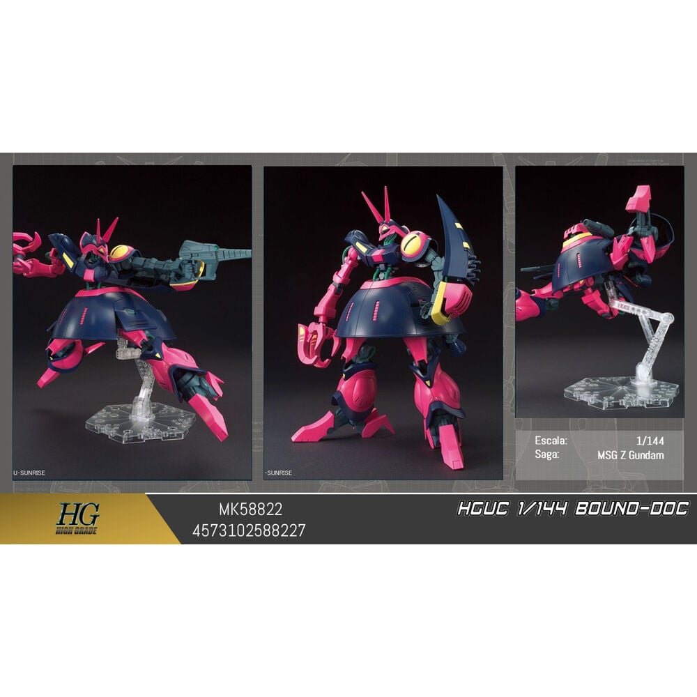 Maqueta HGUC 1/144 NRX-055 Baund Doc de Zeta Gundam