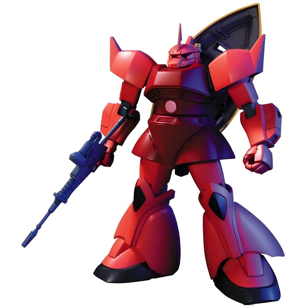 Maqueta roja HGUC 1/144 MS-14S Gelgoog Char Aznable Custom