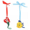 Set de adornos navideños Disney de Ariel y Flounder
