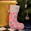 Calcetín navideño rosa de Marie de Los Aristogatos Disney
