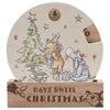 Calendario de madera de cuenta atrás para Navidad de Winnie the Pooh Disney