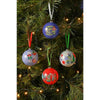 Set de cuatro bolas de Navidad Toy Story Disney Pixar en un árbol