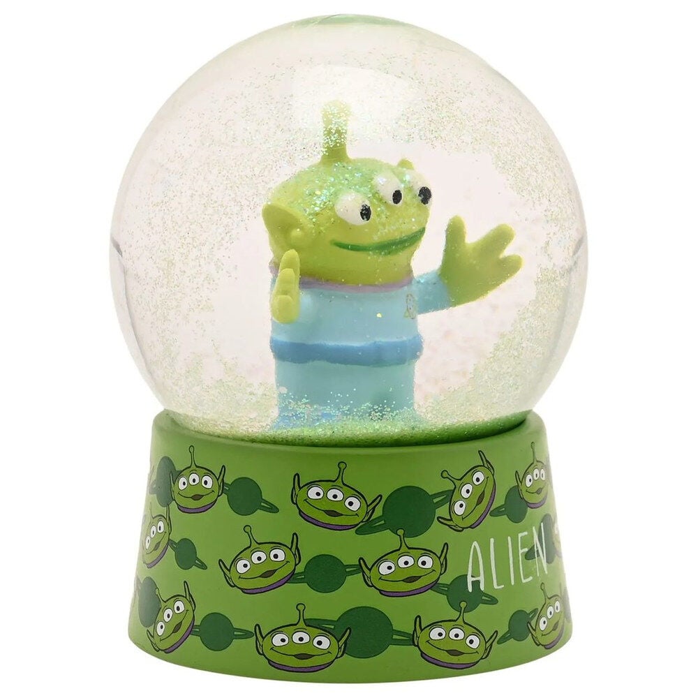 Bola de nieve de Alien de Toy Story con base verde - 2
