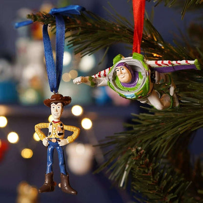 Set de adornos navideños de Toy Story con Woody y Buzz Lightyear - 2