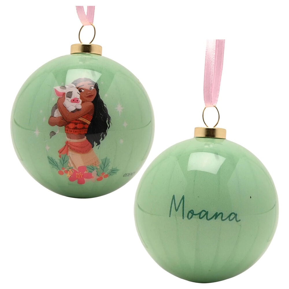 Set de 12 bolas de Navidad Disney Princesas de colores pastel - 2