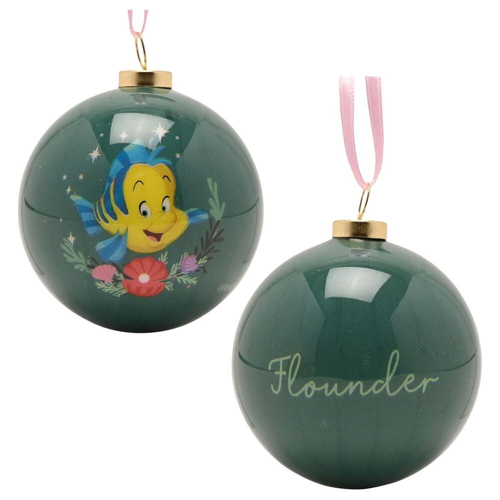 Set de 12 bolas de Navidad Disney Princesas de colores pastel - 3