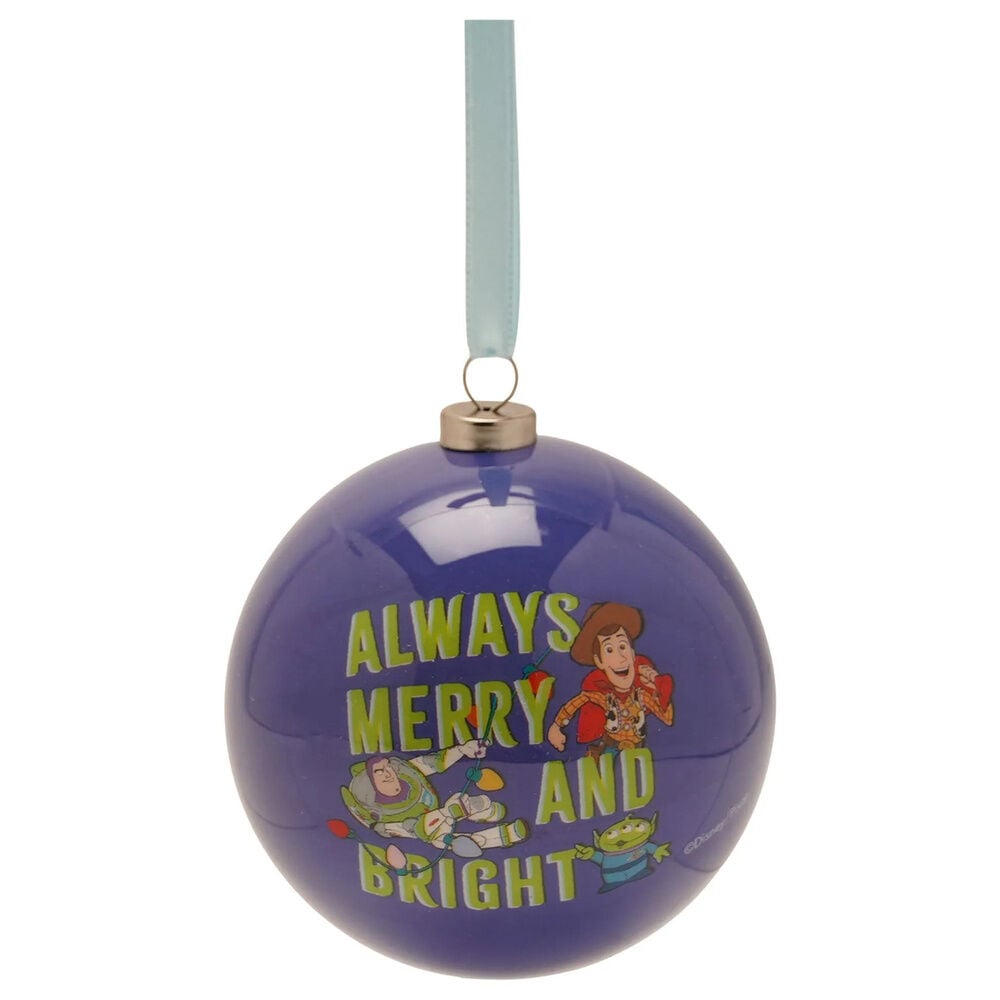 Set de cuatro bolas de Navidad Toy Story Disney Pixar en un árbol - 3