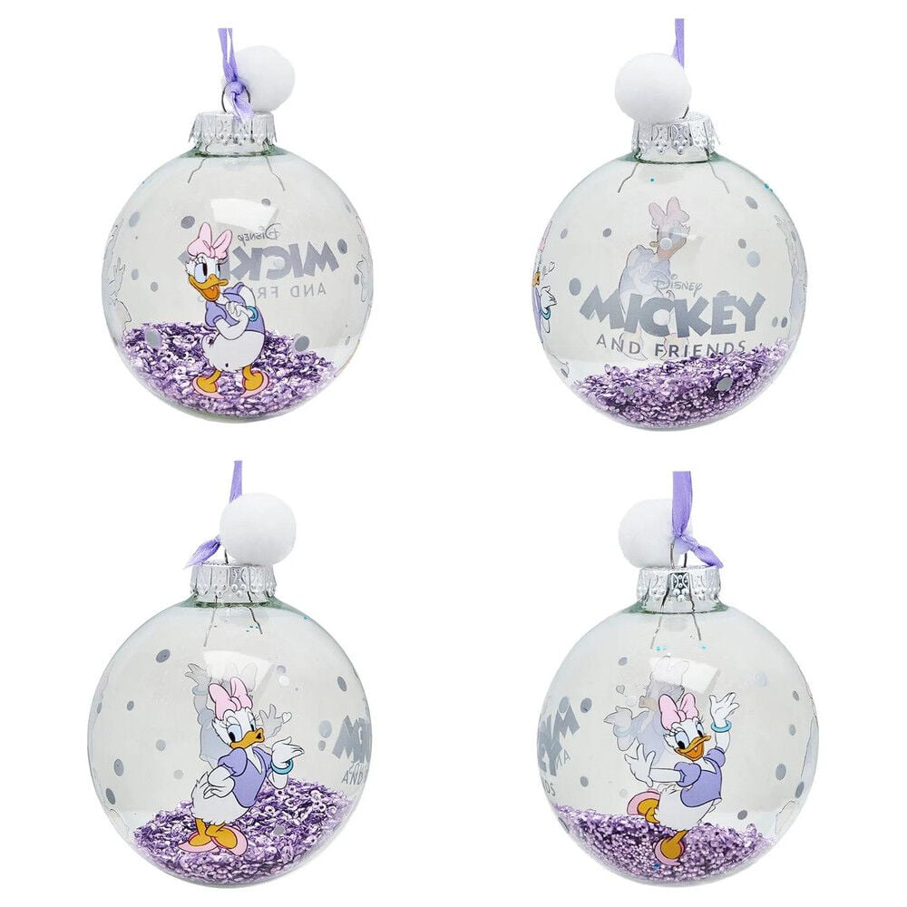 Set de 7 bolas de Navidad Disney Mickey and Friends - 4