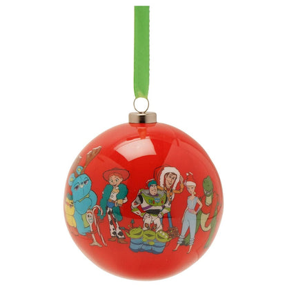 Set de cuatro bolas de Navidad Toy Story Disney Pixar en un árbol - 4