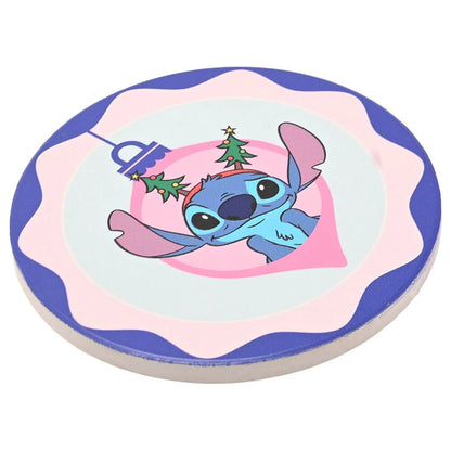 Set de taza y posavasos de cerámica con diseño de Stitch Disney - 3
