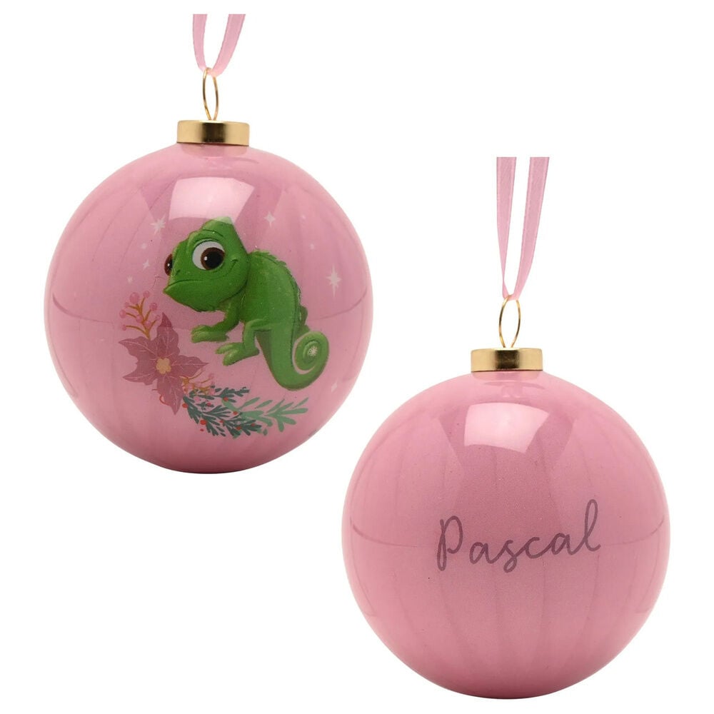 Set de 12 bolas de Navidad Disney Princesas de colores pastel - 9
