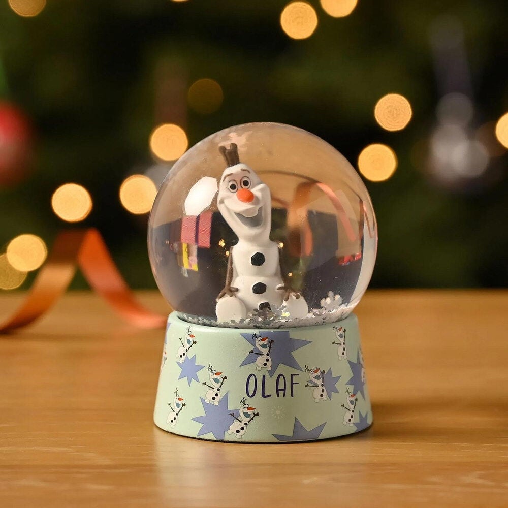 Bola de nieve de Olaf Disney Frozen con base decorada