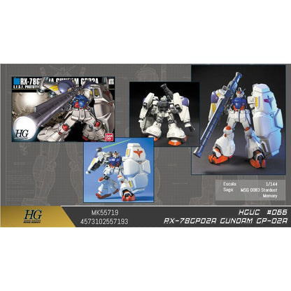 Maqueta HGUC 1/144 RX-78GP02A Gundam Physalis - 2