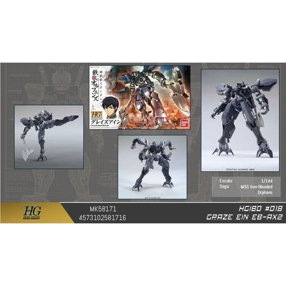 Maqueta HG 1/144 Graze Ein de Gundam Iron-Blooded Orphans - 2