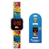 Reloj LED Toy Story 5 con correa multicolor