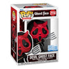 Figura Funko POP! Devil Ghost Face con máscara roja, cuernos y tridente