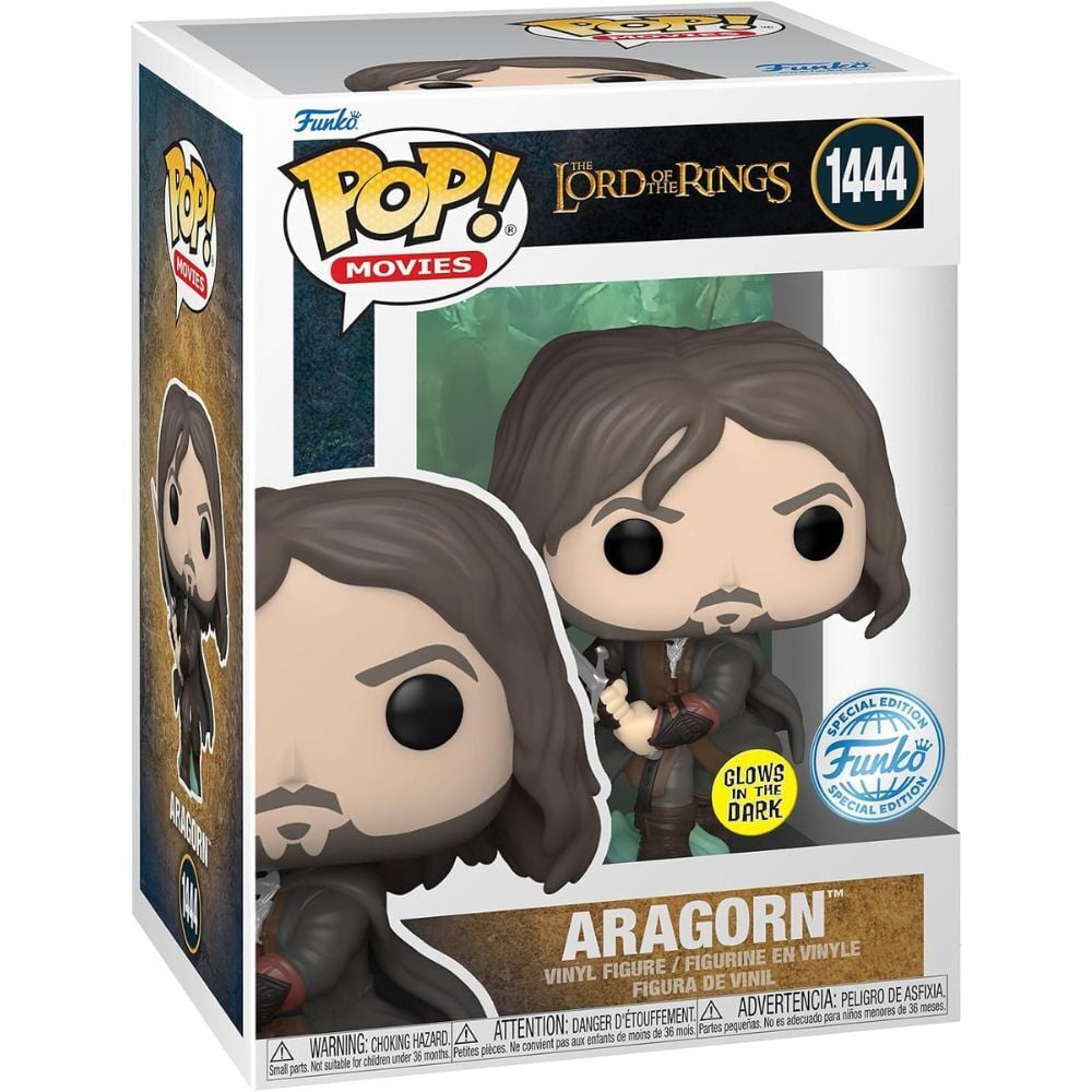 Figura Funko POP! de Aragorn de El Señor de los Anillos en caja