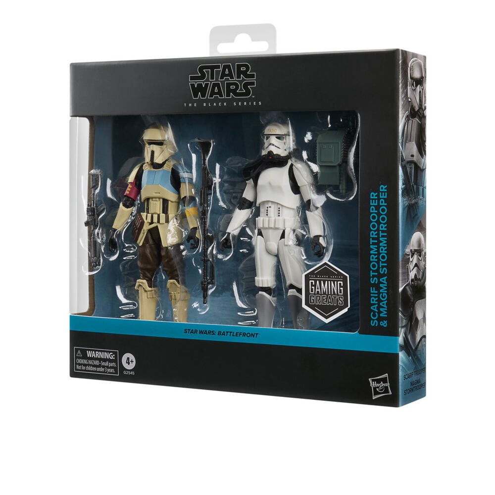 Set de dos figuras Star Wars Battlefront Scarif y Magma Stormtrooper de 15 cm - 6