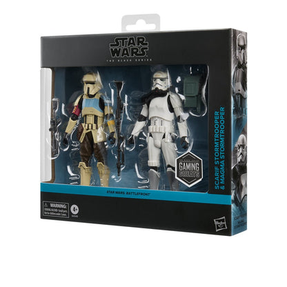 Set de dos figuras Star Wars Battlefront Scarif y Magma Stormtrooper de 15 cm - 6