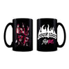 Taza negra de cerámica Saja Boys de KPop Demon Hunters