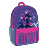 Mochila Huntrix de K-Pop Demon Hunters morada y rosa