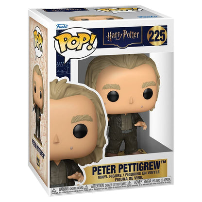 Figura Funko POP! de Peter Pettigrew en caja Harry Potter