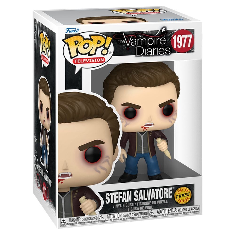 Figura Funko POP Chase de Stefan Salvatore en caja
