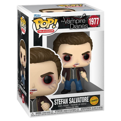 Figura Funko POP Chase de Stefan Salvatore en caja