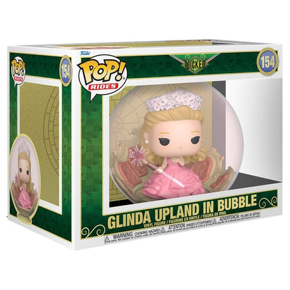 Figura Funko POP Rides de Glinda Upland en Bubble de Wicked
