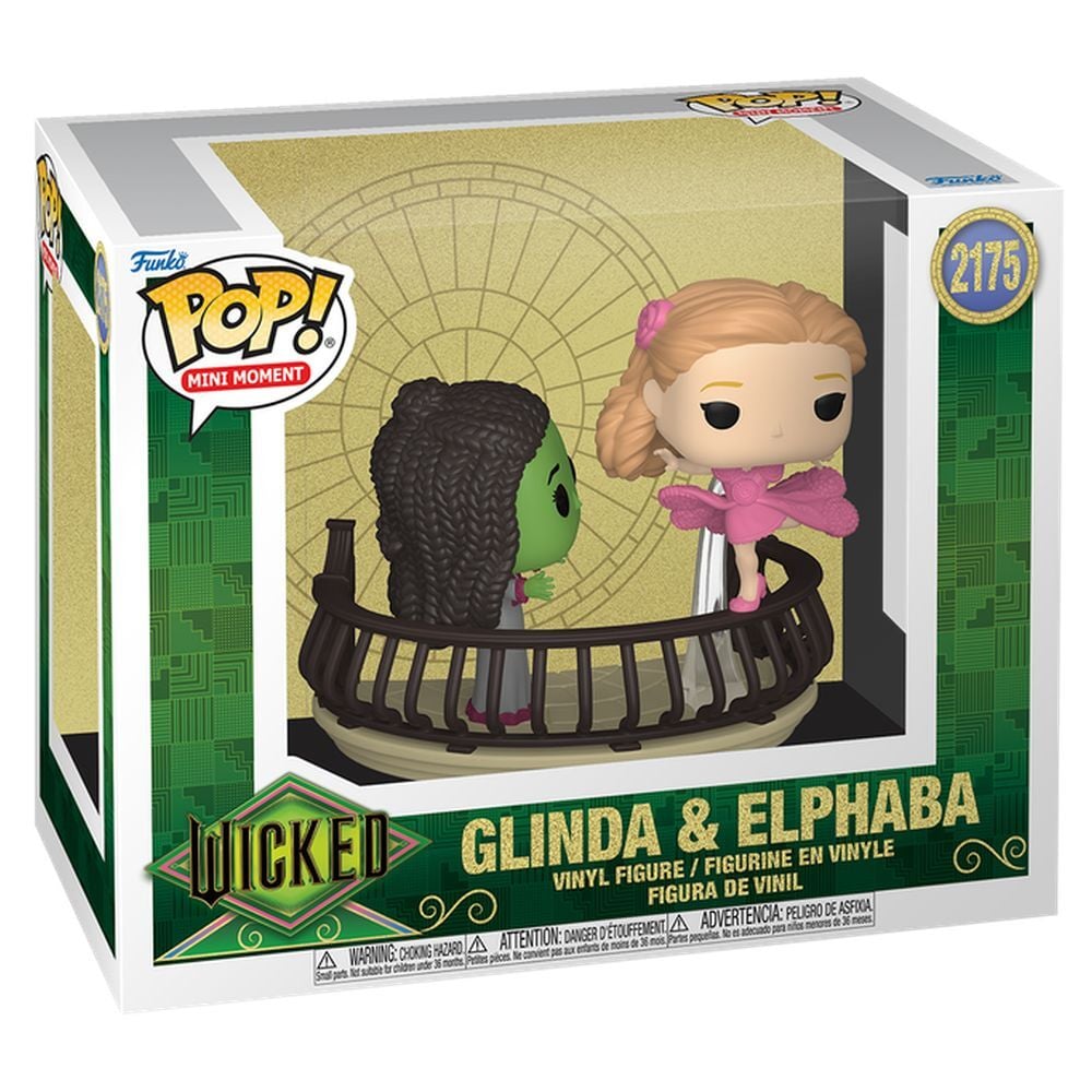 Funko POP! Mini Moment de Wicked con Glinda y Elphaba en caja