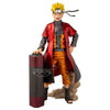 Figura de Naruto Uzumaki de Naruto Shippuden con capa roja y traje naranja