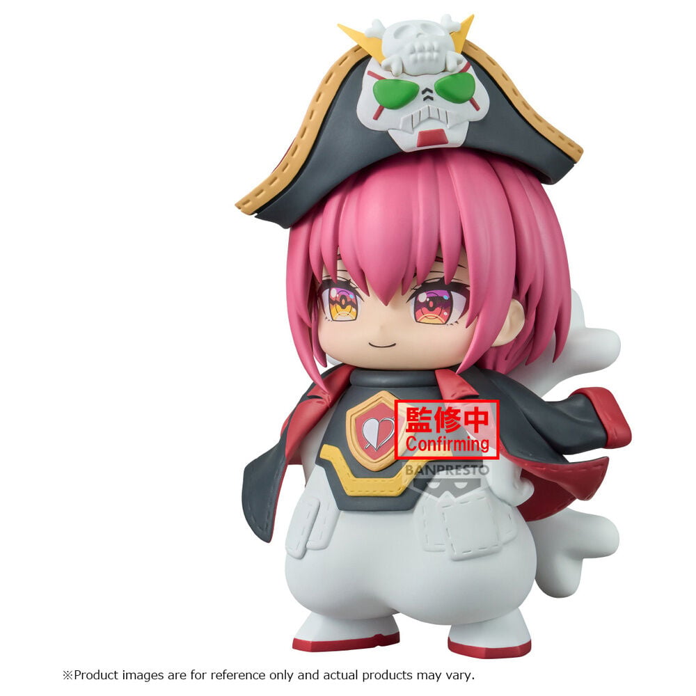 Figura Houshou Marine Nui Armor de 14 cm con sombrero pirata y armadura blanca
