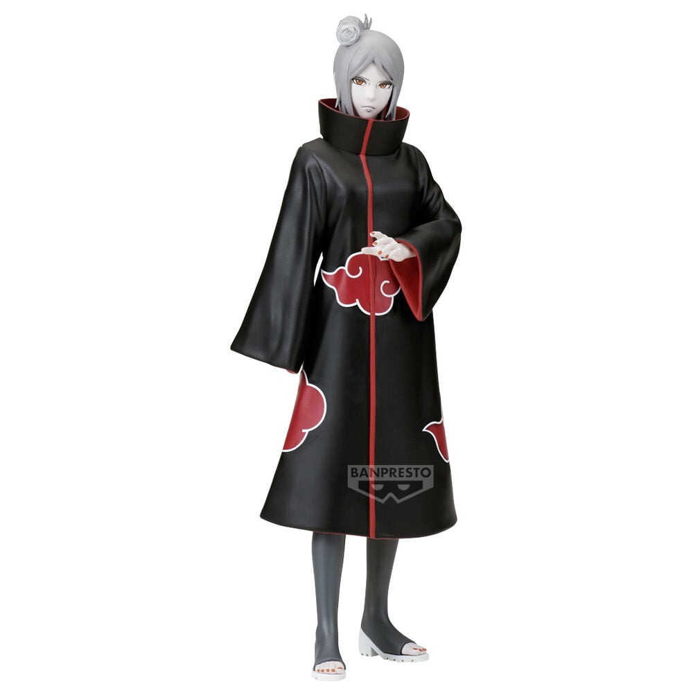 Figura de Konan de Naruto Shippuden con uniforme de Akatsuki