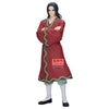 Figura Eisei de Kingdom Grandista con túnica roja y brazos cruzados